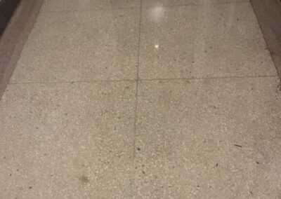 A clean tiled floor